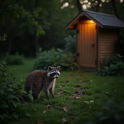 Waschbär im Garten: Erkennen, verstehen und richtig handeln